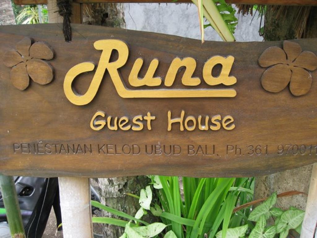 Runa Guesthouse Ubud  Ngoại thất bức ảnh
